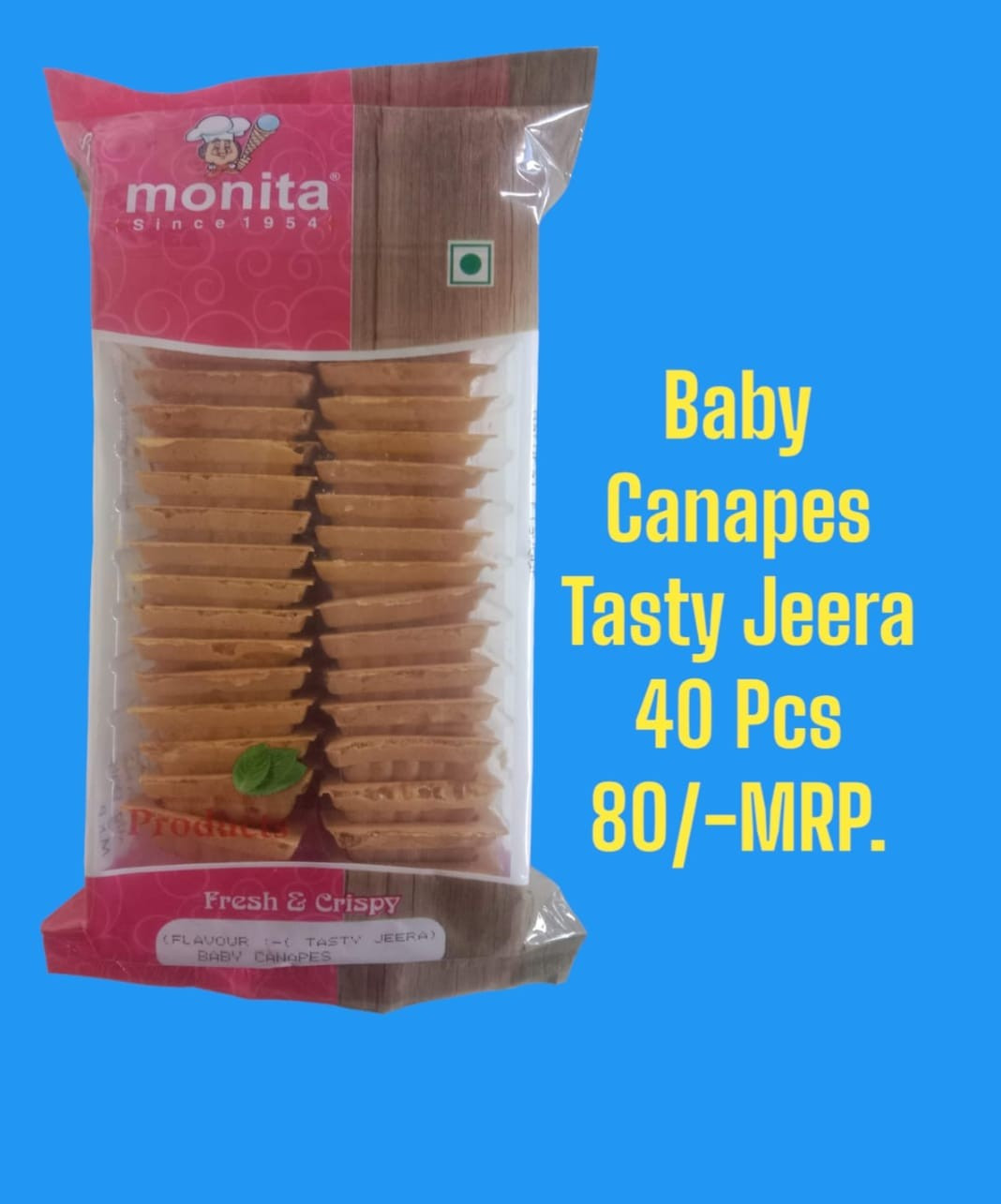 TASTY JEERA BABY CANAPES